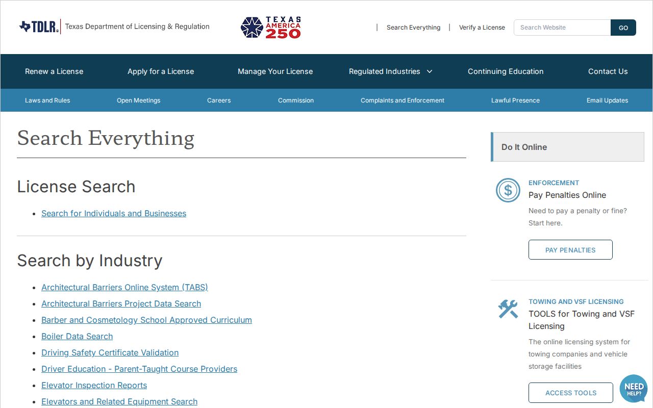 Arlington residents directory Texas professional license search